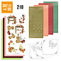 Precious Marieke Craft set for designing 3 cards with Hobbydots stickers