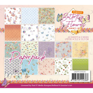 Joy!Crafts / Jeanine´s Art, Hobby Solutions Dies /  Motivpapir, 22 dobbeltsidet trykt papir, 6" x 6".