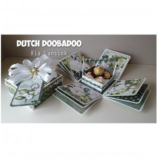 Dutch DooBaDoo Boîte explosive, pochoir en plastique 305x305mm / (4 parties)