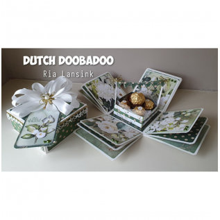Dutch DooBaDoo Eksploderende æske, plaststencil 305x305 mm / (4 dele)