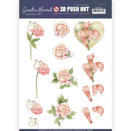 Joy!Crafts / Jeanine´s Art, Hobby Solutions Dies /  Die cut sheet with beautiful flowers