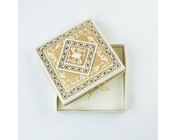 carta speciale, glitter e box metallico