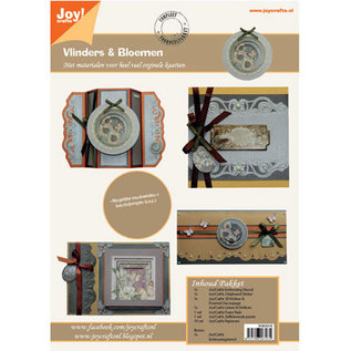 Joy!Crafts / Jeanine´s Art, Hobby Solutions Dies /  Å designe minst 4 kort! Kortlagingssett, sommerfugler og blomster