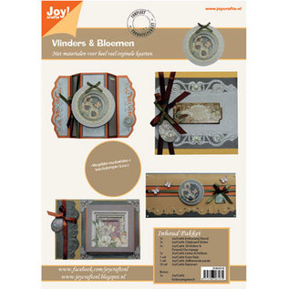 Joy!Crafts / Jeanine´s Art, Hobby Solutions Dies /  At designe mindst 4 kort! Kortfremstillingssæt, sommerfugle og blomster