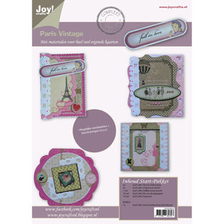 Joy!Crafts / Jeanine´s Art, Hobby Solutions Dies /  Kit per la creazione di carte, Parigi Vintage