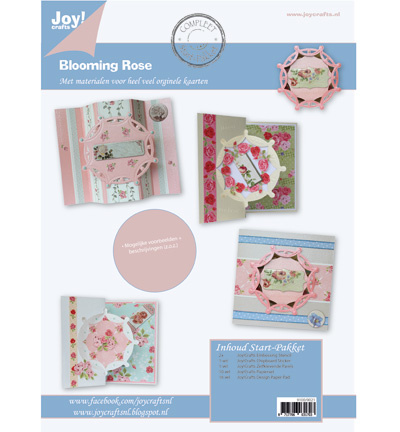 Ik wil niet Onderzoek Groenteboer Kit om kaarten te maken, Blooming Rose - Hobby-Crafts24.eu Nederlands