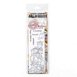 Craft consortium Motiefstempel, "een perfect cadeau", formaat: 16,9x14,2cm