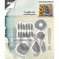 Joy!Crafts / Jeanine´s Art, Hobby Solutions Dies /  snijmal, design zonnebloem, formaat 7,5 x 5 cm