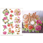 Joy!Crafts / Jeanine´s Art, Hobby Solutions Dies /  A4, feuille découpée en 3D, fleurs et oiseaux