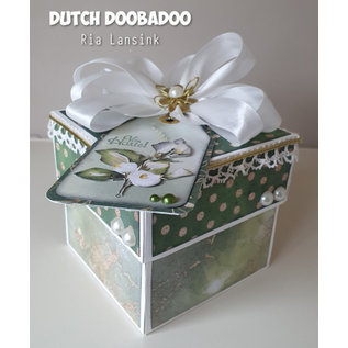 Dutch DooBaDoo Exploderende doos, plastic sjabloon, 30 x 30 cm