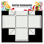 Dutch DooBaDoo Caja explosiva, plantilla de plástico, 12" x 12".