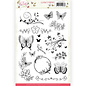 Joy!Crafts / Jeanine´s Art, Hobby Solutions Dies /  Motif stamp set, transparent, format set 14.8 x21 cm, butterflies and plants