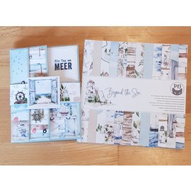 Karten und Scrapbooking Papier, Papier blöcke Blocco di design, 15,2 x 15,2 cm, 24 fogli, 240 gsm, Beyond the Sea