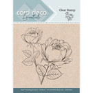 Yvonne Creations Motif stamp from the "Graceful Flowers" collection