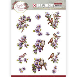 Yvonne Creations 3D stansvel, A4, collectie "Graceful Flowers"