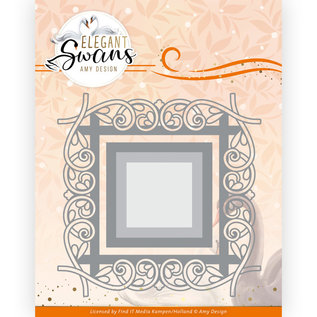 AMY DESIGN Cutting die, Elegant Decorative Frame