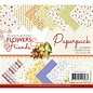 Precious Marieke Bloc de papier, 15,2 x 15,2 cm, 22 motifs différents, 170 g