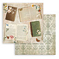 Stamperia, Papers for you  und Florella Paperbloc, 30,5 x 30,5 cm, imprimé recto-verso, 190 grammage, 10 feuilles !