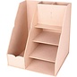 Pronty organisateur de bureau multi-utilisateurs, kit de bricolage bois MDF