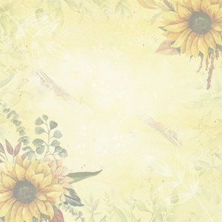 Crafter's Companion The Sunflower Collection Bloc-notes en vélin 8 x 8 pouces