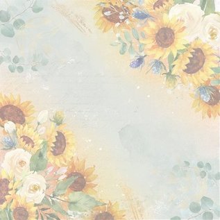 Crafter's Companion The Sunflower Collection 8x8 Inch Vellum Pad