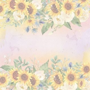 Crafter's Companion Die Sunflower Collection 20,3 x 20,3 cm Pergamentblock