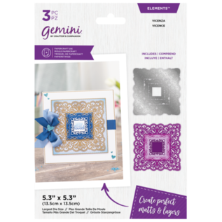 Gemini Metal die die for projects such as scrapbooking, card making or home decor.