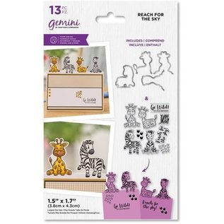 Gemini Stamping template with motif stamp set!