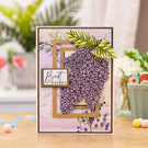 Crafter's Companion Stamp and cutting die for projects like scrapbooking, making cards or home decor.