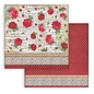 Stamperia, Papers for you  und Florella 1 sheet of Designer Series Paper, Roses, 12" x 12".