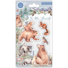 Craft consortium Motif Stamp, Clear, In the Forest