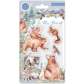 Craft consortium Motivstempel, Transparent, In the Forest