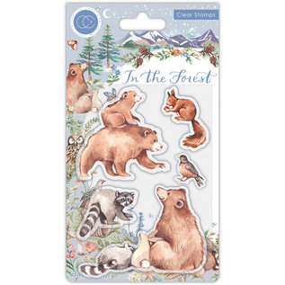 Craft consortium Motivstempel, Transparent, In the Forest