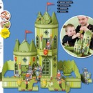 Kinder Bastelsets / Kids Craft Kits Trein Craft Kit, 1 locomotief, een rijtuig 6, deco en gnome familie - Copy