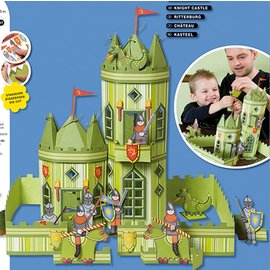 Kinder Bastelsets / Kids Craft Kits Train Craft Kit, 1 locomotive, carriage 6, deco and gnome family - Copy