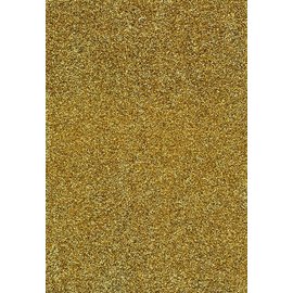 Spellbinders und Rayher Papel brillo, formato A5, 5 hojas, 250 g, color dorado