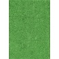 Spellbinders und Rayher  Glitzer Papier, A5 Format, 5 Blatt, 250 gr., Farbe grün