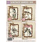 BASTELSETS / CRAFT KITS Complete craft kit, Vintage Birds 01