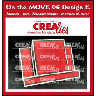 Crealies und CraftEmotions Punching templates, for stairs - card, size: 21 cm x 14.5 cm
