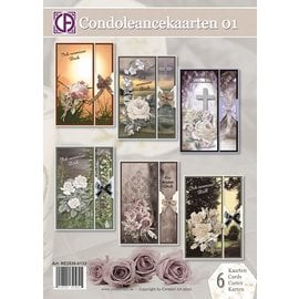 BASTELSETS / CRAFT KITS NOUVEAU! Kit de bricolage pour concevoir 6 cartes de condoléances