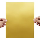 Karten und Scrapbooking Papier, Papier blöcke 5 Metallisk pap A4: Superguld, 300g/kvm