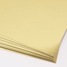 Karten und Scrapbooking Papier, Papier blöcke 5x A4 Metallic Karton,  glänzend Goldfolie, 250gr, hervorragend zum Prägen und Stanzen!