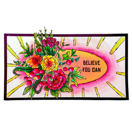 Crafter's Companion Motivstempel, Collection by Art by Marlene. 140x140 mm.
