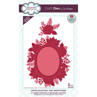 CREATIVE EXPRESSIONS und COUTURE CREATIONS Matrice de découpe, format env. 11,4 x 13,6 cm