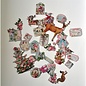 Stamperia, Papers for you  und Florella 38 chipboards, Christmas motifs