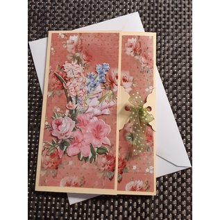 REDDY Set fai da te per 6 carte pieghevoli fiori