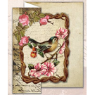 BASTELSETS / CRAFT KITS Komplettes Bastelset, Vintage Birds 02