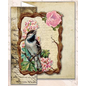 BASTELSETS / CRAFT KITS Kit artigianale completo, Vintage Birds 02