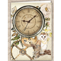 BASTELSETS / CRAFT KITS Card making kit, vintage clocks