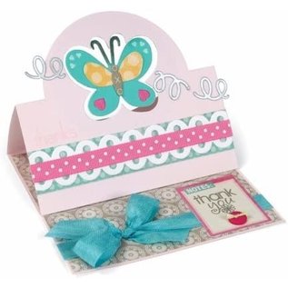 Sizzix Punching and embossing template Butterfly Triplits